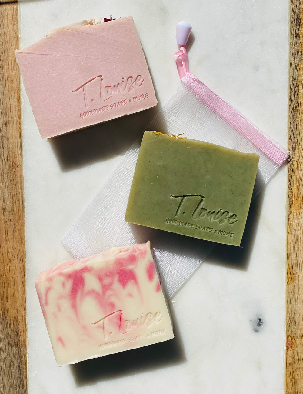 Subscription - Three Soaps & Soap Pouch – T. Louise Soaps