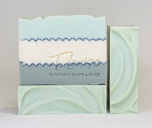 Evergreen and pine handmade soap - T Louise Handmade soaps